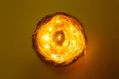 Close-up of light bulb