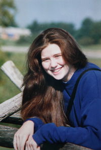 Portrait of young woman