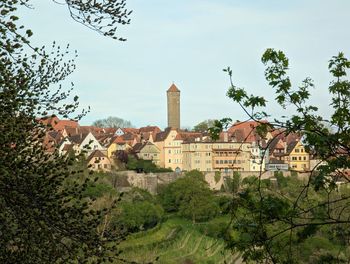 Buildings in city