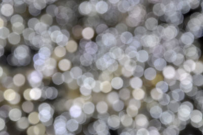 Defocused image of bright sun