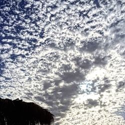 Low angle view of sky