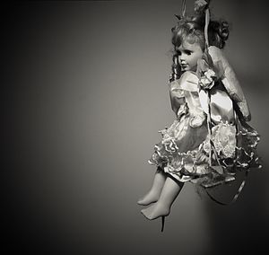 Close-up of flowers over white background