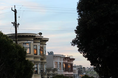 Low angle view of historic building against sky