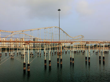 Panoramic view of sea against sky