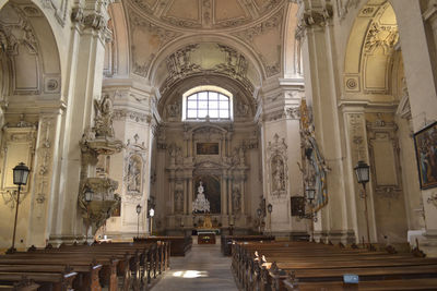 Interior of cathedral