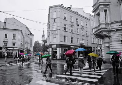 View of buildings in city