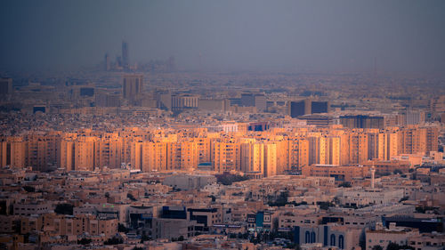 Riyadh city from tower view 