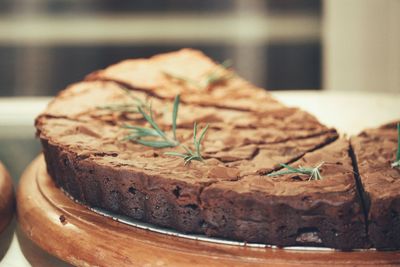 Close-up of cake