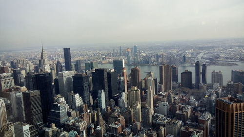 Aerial view of a city