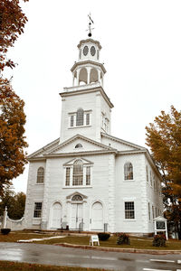 Low angle view of building against sky