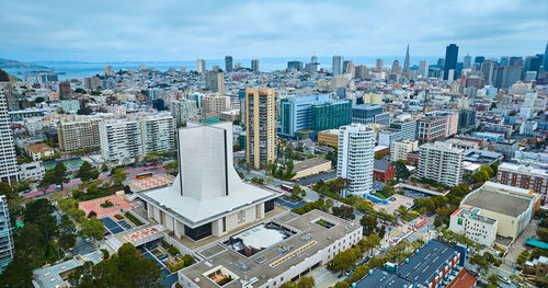 Buildings in city