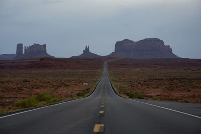 Forrest gump point on the monument valley