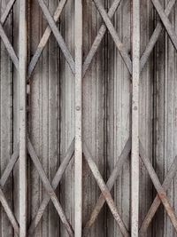 Full frame shot of wooden fence