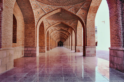 Corridor of building