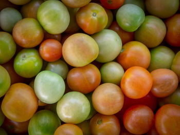 Full frame shot of apples at market