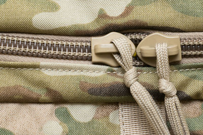 Full frame shot of camouflage bag