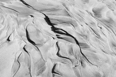 Full frame shot of abstract pattern on bed