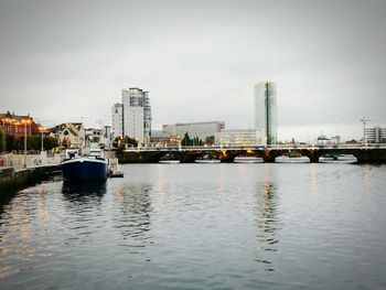 City skyline against sky