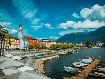 Ascona from lake