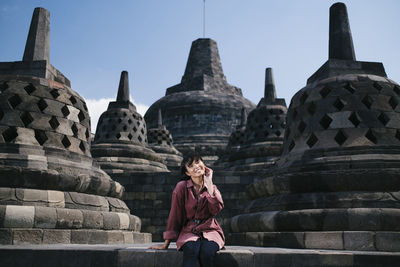 View of a temple