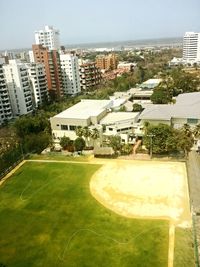 Buildings in city