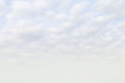 Low angle view of clouds in sky