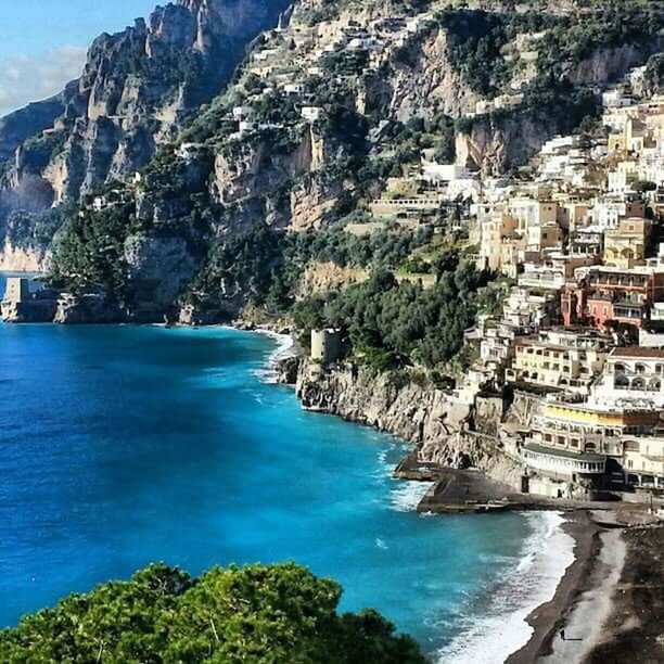 Sorrento, italia Tranquility blue sea