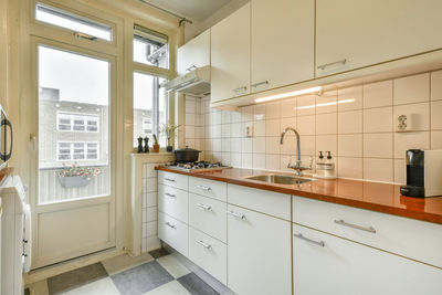 Interior of bathroom