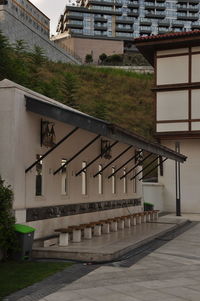 View of buildings in city