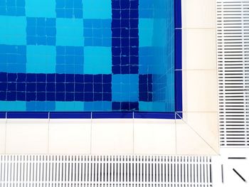 Directly above shot of swimming pool