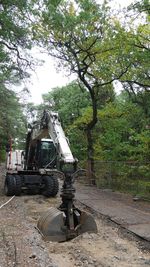 Old vintage car on land