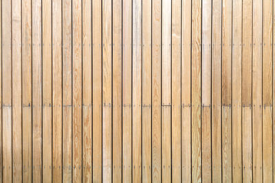 Full frame shot of wooden wall