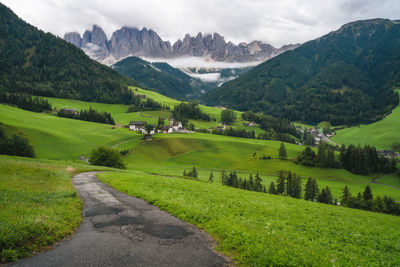 Scenic view of rural landscape