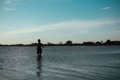 Child on the beach