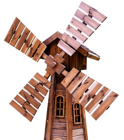 Low angle view of roof against sky