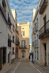 Street amidst buildings in city