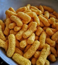 Close-up of coffee beans in bowl
