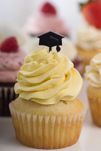 Graduation cupcakes.