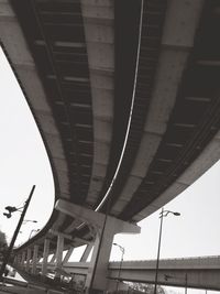 Low angle view of bridge