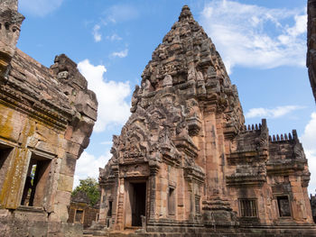 Low angle view of a temple