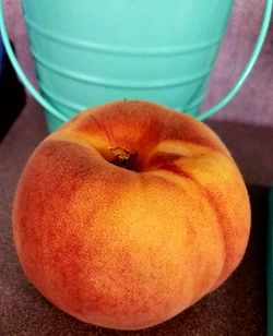 Close-up of food on table