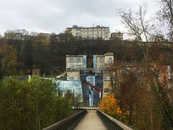 View of built structure against sky
