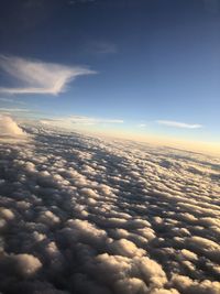 Scenic view of cloudscape against sky