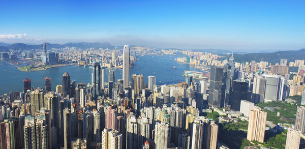Aerial view of a city