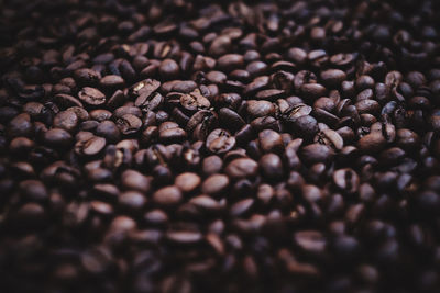 Full frame shot of coffee beans