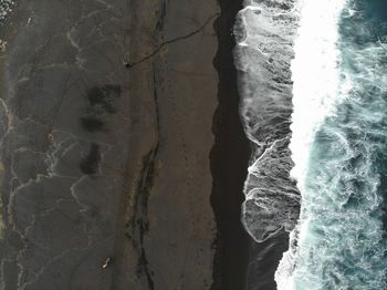 Scenic view of sea shore