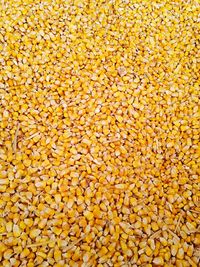 Full frame shot of corn kernels