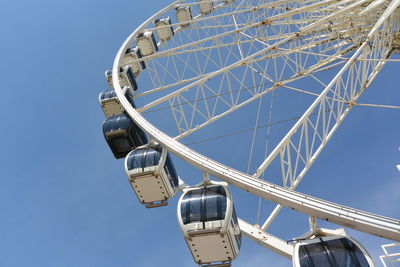 Low angle view of ferris wheel