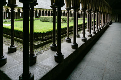 Interior of historic building