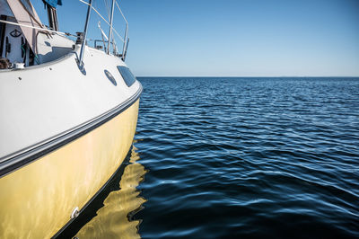 Boat in sea